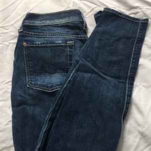 7 for all mankind the skinny denim